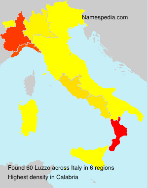Surname Luzzo in Italy Surname Luzzo in Italy
