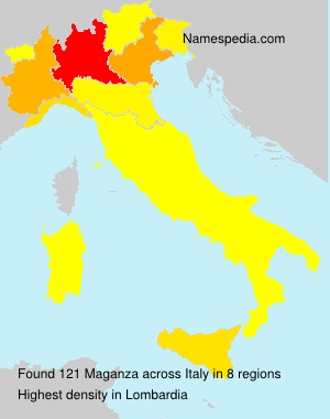 Surname Maganza in Italy Surname Maganza in Italy