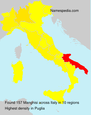 Surname Manghisi in Italy Surname Manghisi in Italy