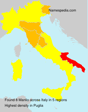 Surname Manlio in Italy Surname Manlio in Italy