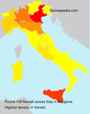 Surname Manoli in Italy Surname Manoli in Italy