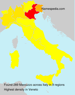 Surname Marcuzzo in Italy Surname Marcuzzo in Italy