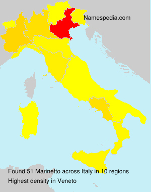 Surname Marinetto in Italy Surname Marinetto in Italy