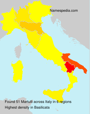 Surname Martulli in Italy Surname Martulli in Italy