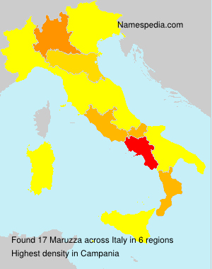 Surname Maruzza in Italy Surname Maruzza in Italy