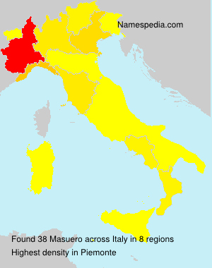 Surname Masuero in Italy Surname Masuero in Italy