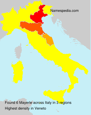 Surname Mayerle in Italy Surname Mayerle in Italy