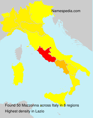 Surname Mazzonna in Italy Surname Mazzonna in Italy