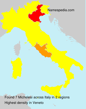 Surname Michelesi in Italy Surname Michelesi in Italy