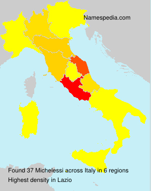 Surname Michelessi in Italy Surname Michelessi in Italy