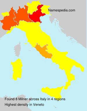 Surname Milner in Italy Surname Milner in Italy