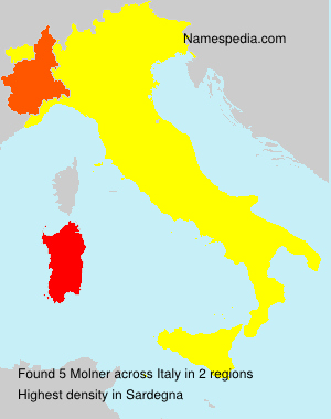 Surname Molner in Italy Surname Molner in Italy