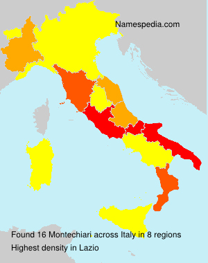 Surname Montechiari in Italy Surname Montechiari in Italy