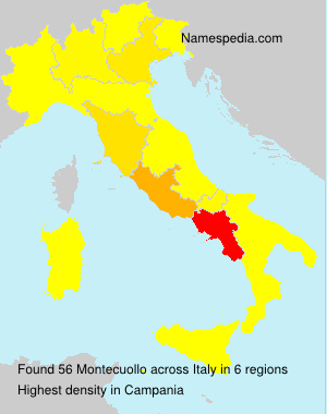 Surname Montecuollo in Italy Surname Montecuollo in Italy