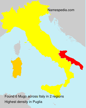 Surname Mugo in Italy Surname Mugo in Italy