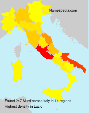 Surname Murri in Italy Surname Murri in Italy