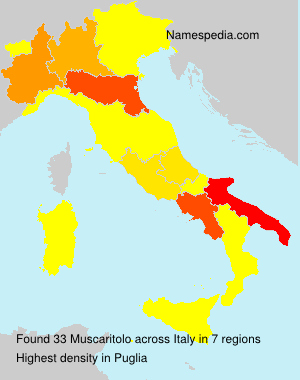 Surname Muscaritolo in Italy Surname Muscaritolo in Italy