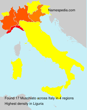 Surname Muschiato in Italy Surname Muschiato in Italy