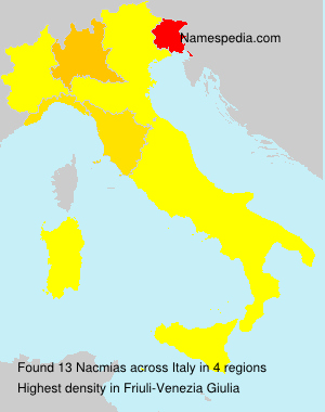Surname Nacmias in Italy Surname Nacmias in Italy