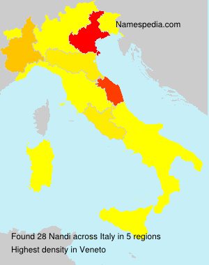 Surname Nandi in Italy Surname Nandi in Italy