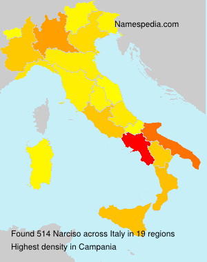 Surname Narciso in Italy Surname Narciso in Italy