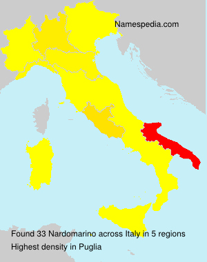 Surname Nardomarino in Italy Surname Nardomarino in Italy