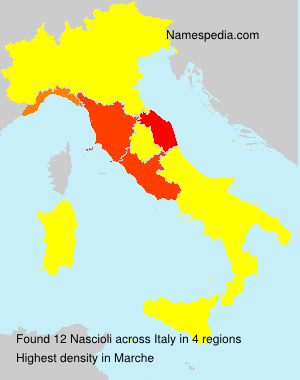 Surname Nascioli in Italy Surname Nascioli in Italy