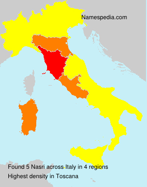 Surname Nasri in Italy Surname Nasri in Italy