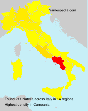 Surname Natella in Italy Surname Natella in Italy