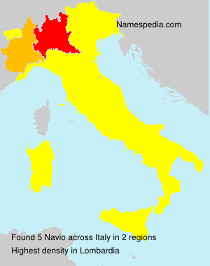 Surname Navio in Italy Surname Navio in Italy
