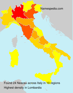 Surname Neacsu in Italy Surname Neacsu in Italy