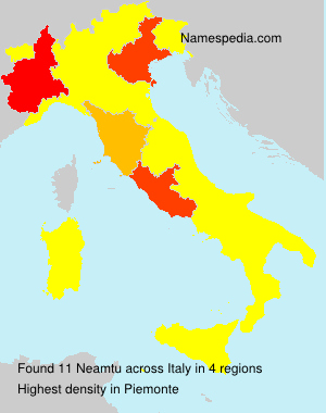Surname Neamtu in Italy Surname Neamtu in Italy