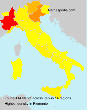 Surname Nervo in Italy Surname Nervo in Italy