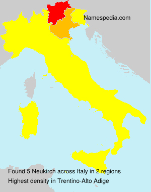 Surname Neukirch in Italy Surname Neukirch in Italy