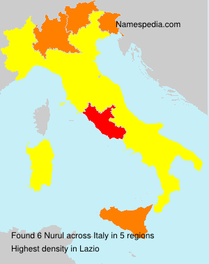 Surname Nurul in Italy Surname Nurul in Italy