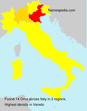 Surname Orna in Italy Surname Orna in Italy
