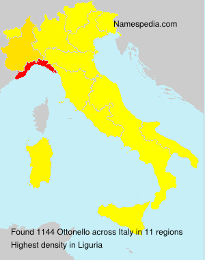 Surname Ottonello in Italy Surname Ottonello in Italy