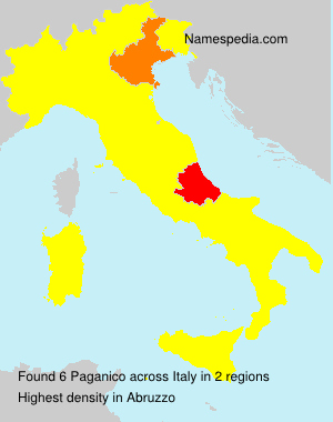 Surname Paganico in Italy Surname Paganico in Italy
