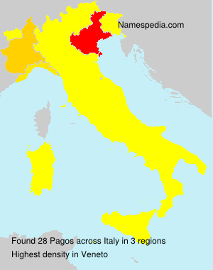 Surname Pagos in Italy Surname Pagos in Italy