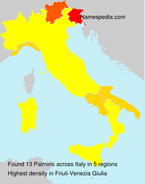 Surname Palmino in Italy Surname Palmino in Italy