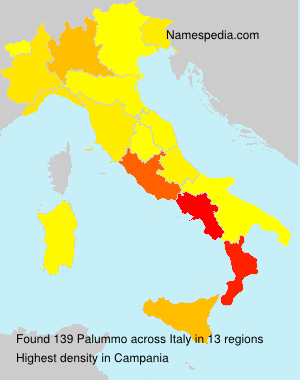Surname Palummo in Italy