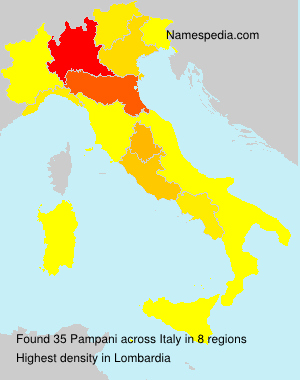 Surname Pampani in Italy Surname Pampani in Italy