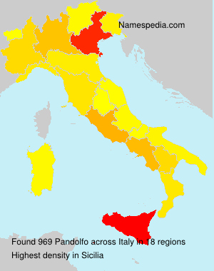 Surname Pandolfo in Italy Surname Pandolfo in Italy