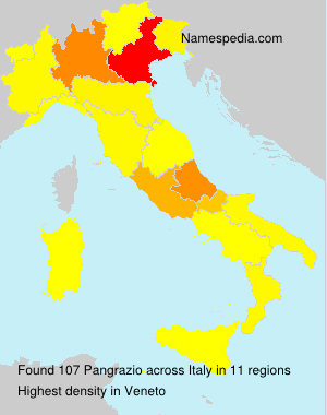 Surname Pangrazio in Italy Surname Pangrazio in Italy