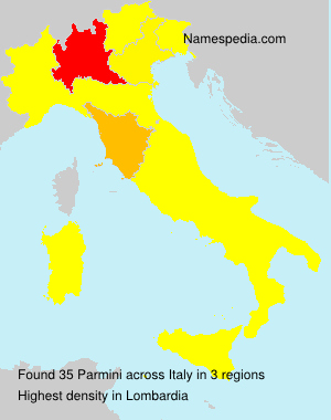Surname Parmini in Italy Surname Parmini in Italy