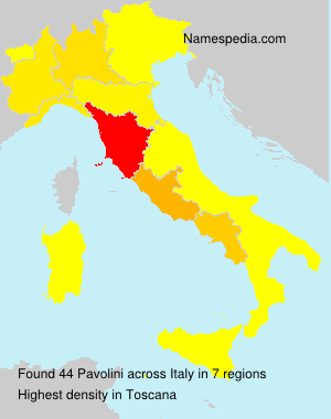 Surname Pavolini in Italy Surname Pavolini in Italy