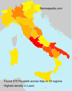 Surname Pecorelli in Italy Surname Pecorelli in Italy