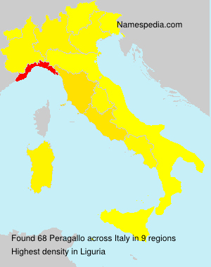 Surname Peragallo in Italy Surname Peragallo in Italy
