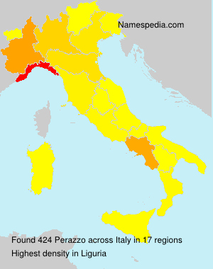 Surname Perazzo in Italy Surname Perazzo in Italy