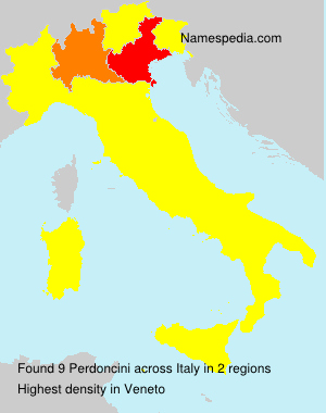 Surname Perdoncini in Italy Surname Perdoncini in Italy